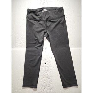 90 Degree Leggings Women Large‎ Gray Pull On Jogger Yoga Elastic Waist